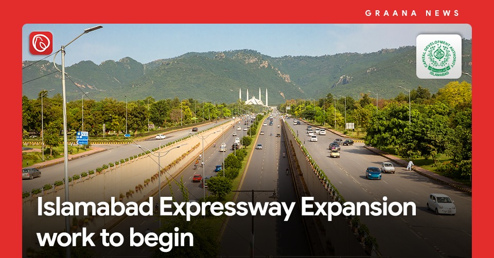 Islamabad Expressway Expansion Work To Begin Graana