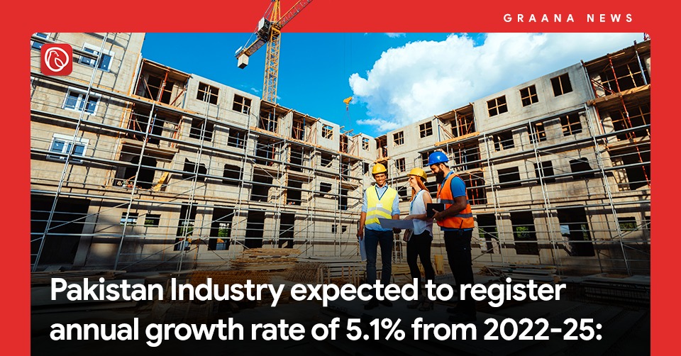 Pakistan Industry Expected To Register Annual Growth Rate Of 5.1% From ...