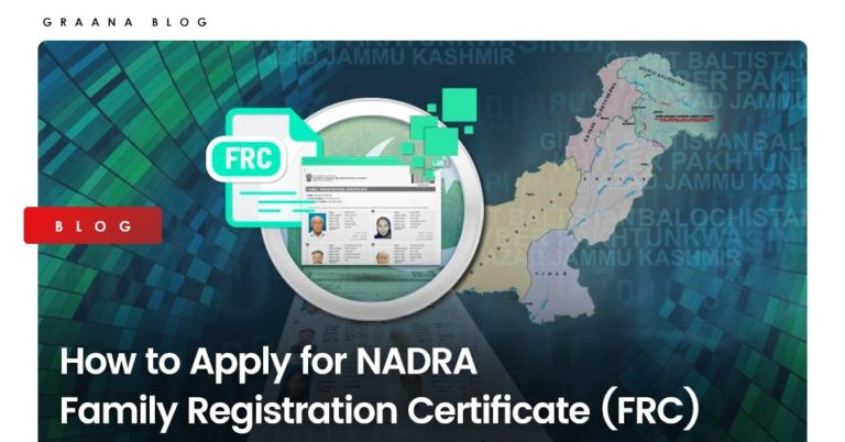 Graana.com Blog | How To Apply For NADRA Family Registration ...